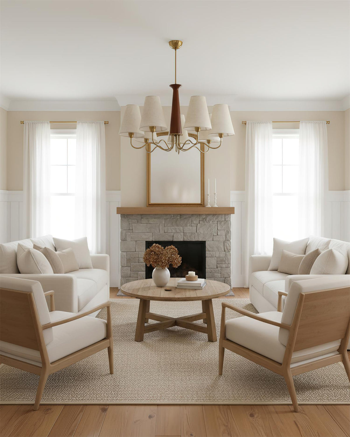 Melvyn Wood Chandelier — product view 12