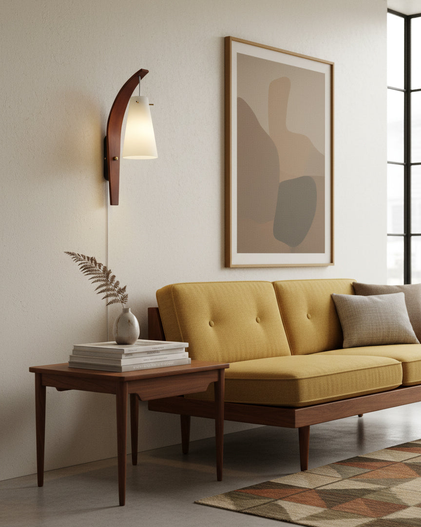 Karo Plug In Glass Wall Lamp — product view 10