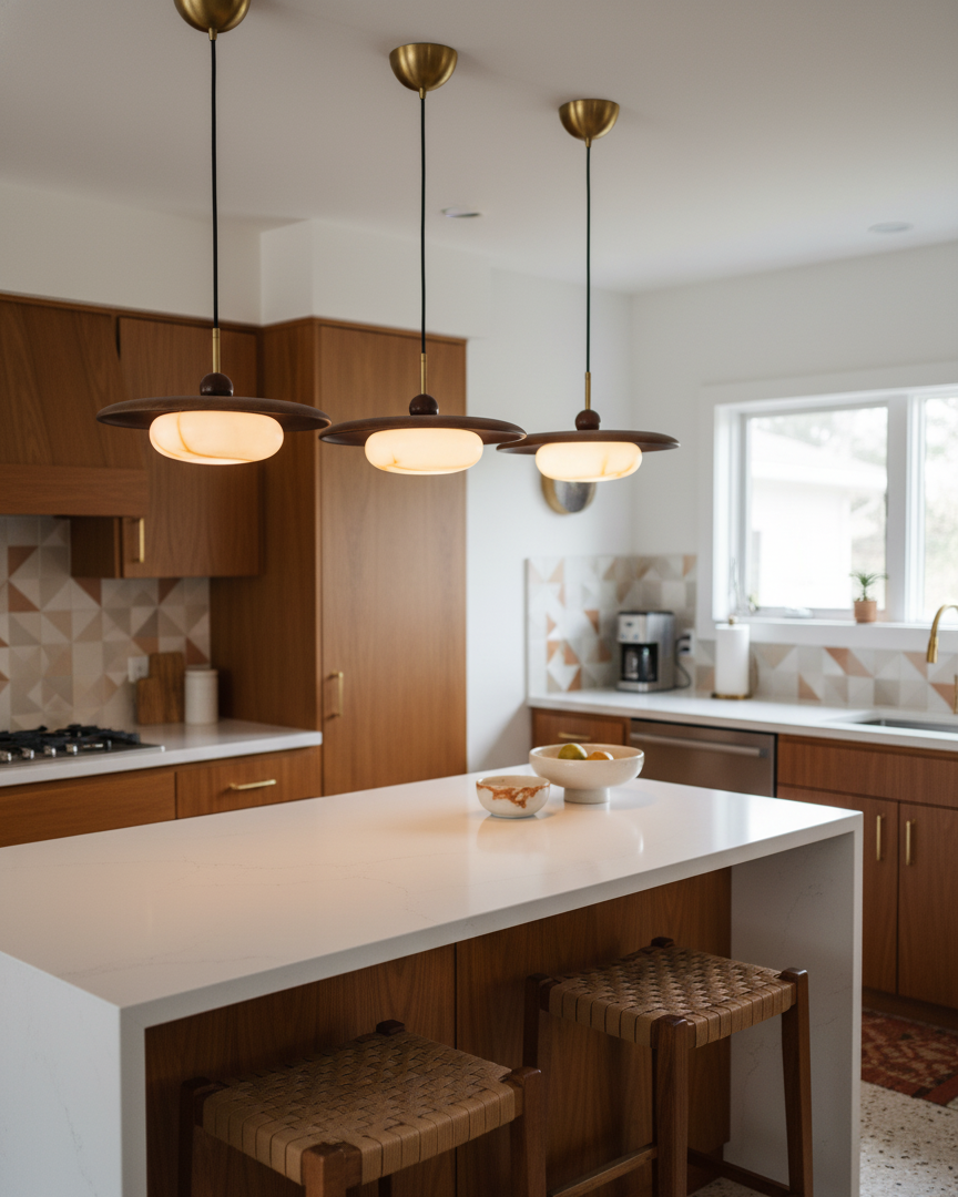 Vicenza Alabaster Pendant Lamp — product view 3