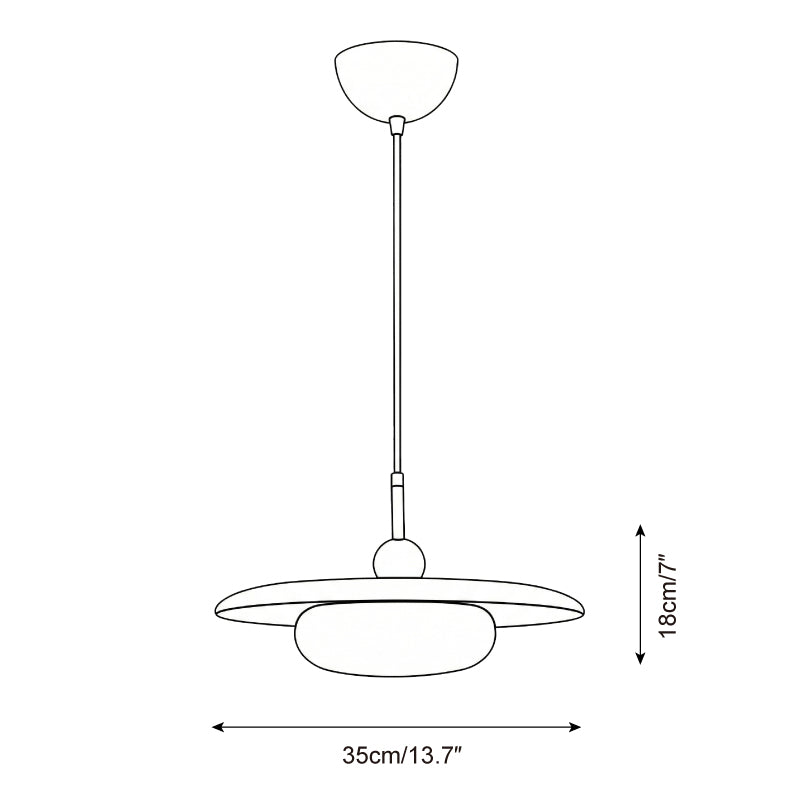 Vicenza Alabaster Pendant Lamp — product view 5