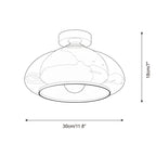 Essence Glass Ceiling Lamp — product view 5