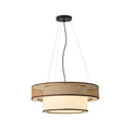 Wicker Metal Chandelier — product view 9