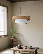 Wicker Metal Chandelier — product view 10