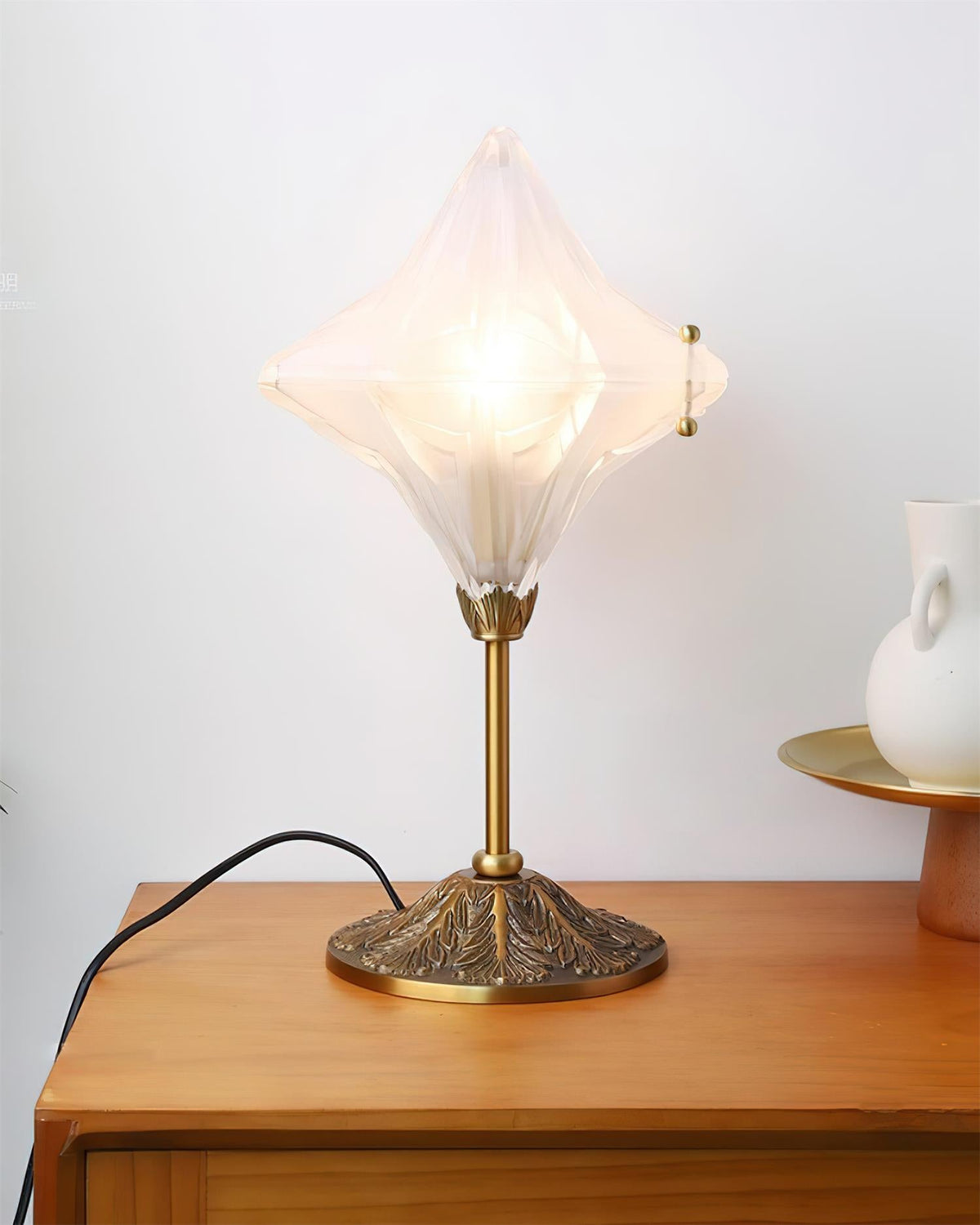 Stellara Glass Table Lamp — product view 4