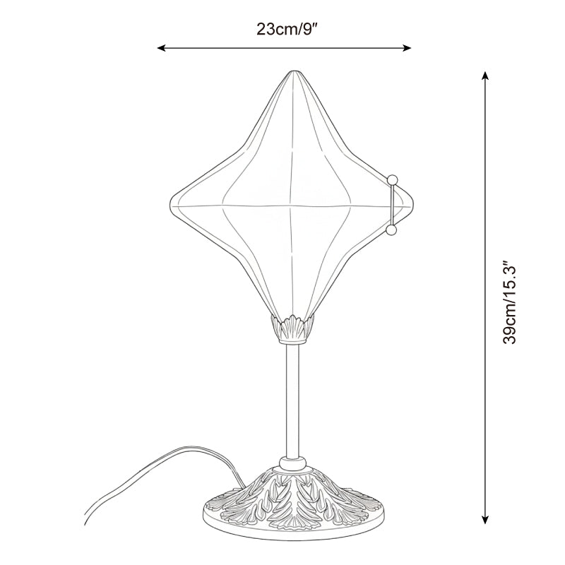 Stellara Glass Table Lamp — product view 5