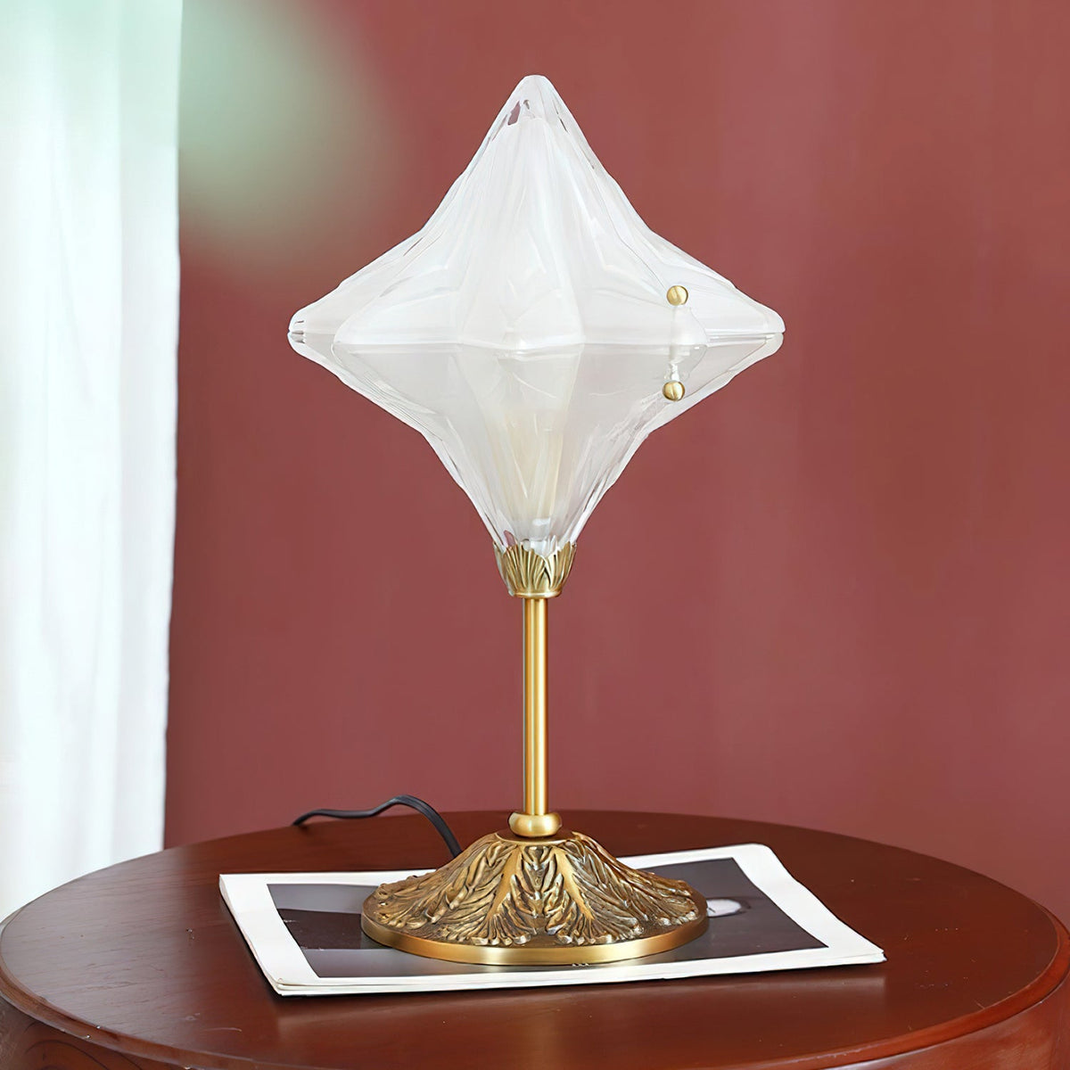 Stellara Glass Table Lamp — product view 6