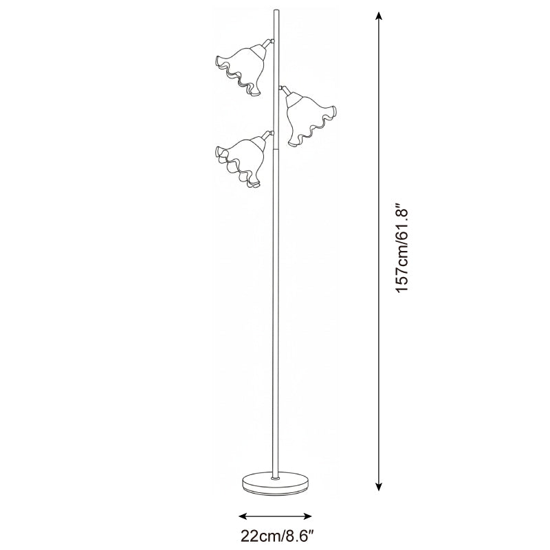 Vervina Metal Floor Lamp — product view 5