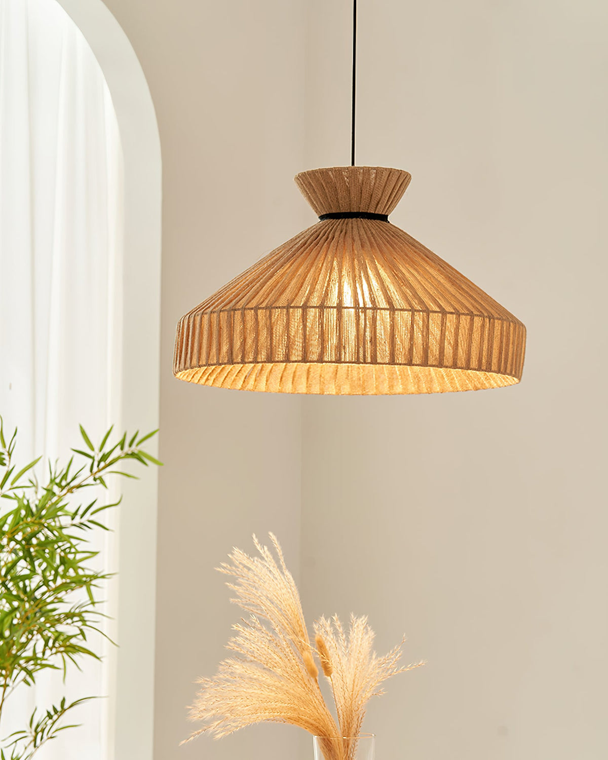 Tera Weave Metal Pendant Lamp — product view 2