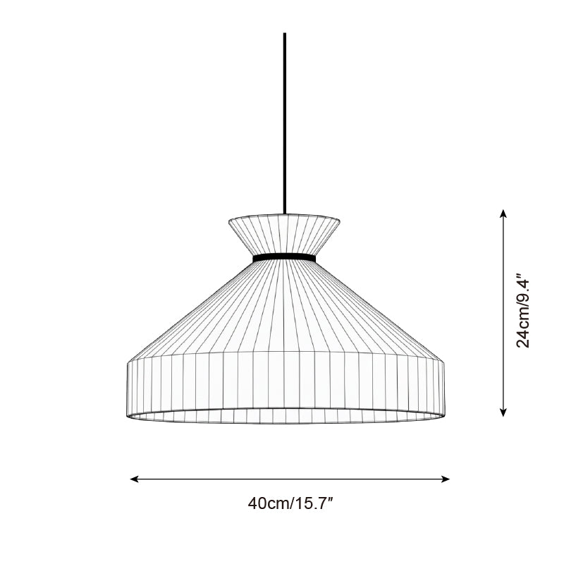 Tera Weave Metal Pendant Lamp — product view 5