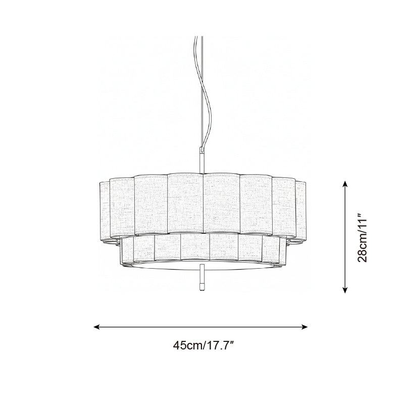 Folden Metal Pendant Lamp — product view 5