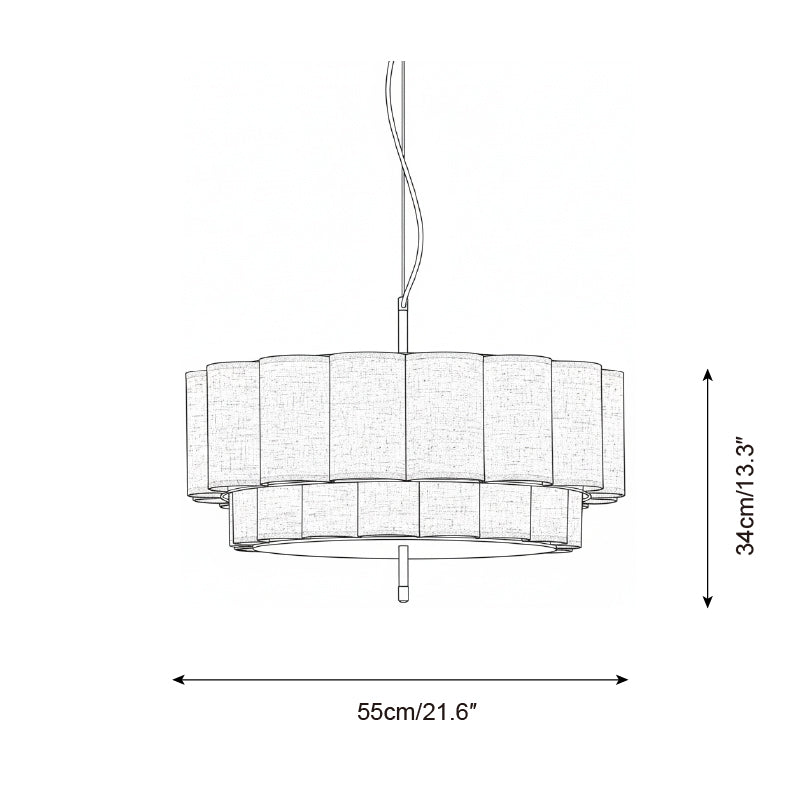 Folden Metal Pendant Lamp — product view 6