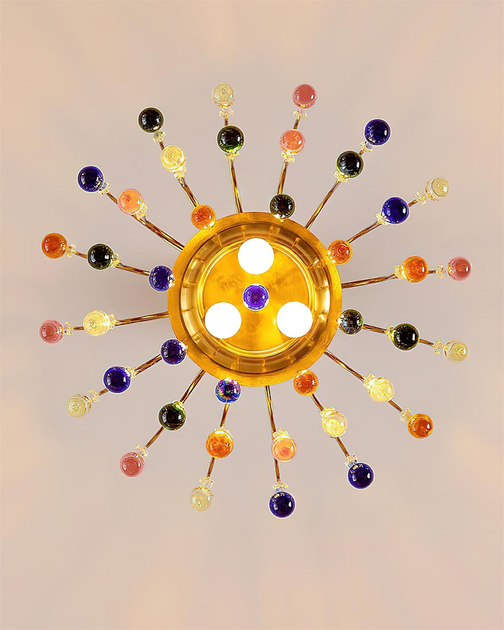 Rainlight Metal Chandelier — product view 6