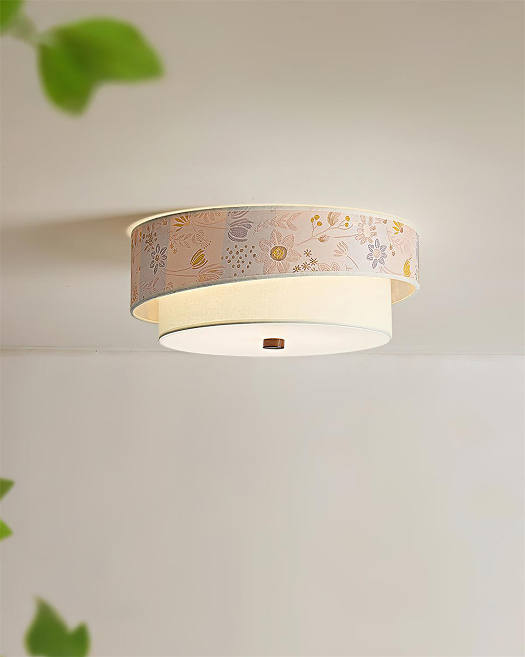 Bloomfield Wood Ceiling Lamp — product view 2