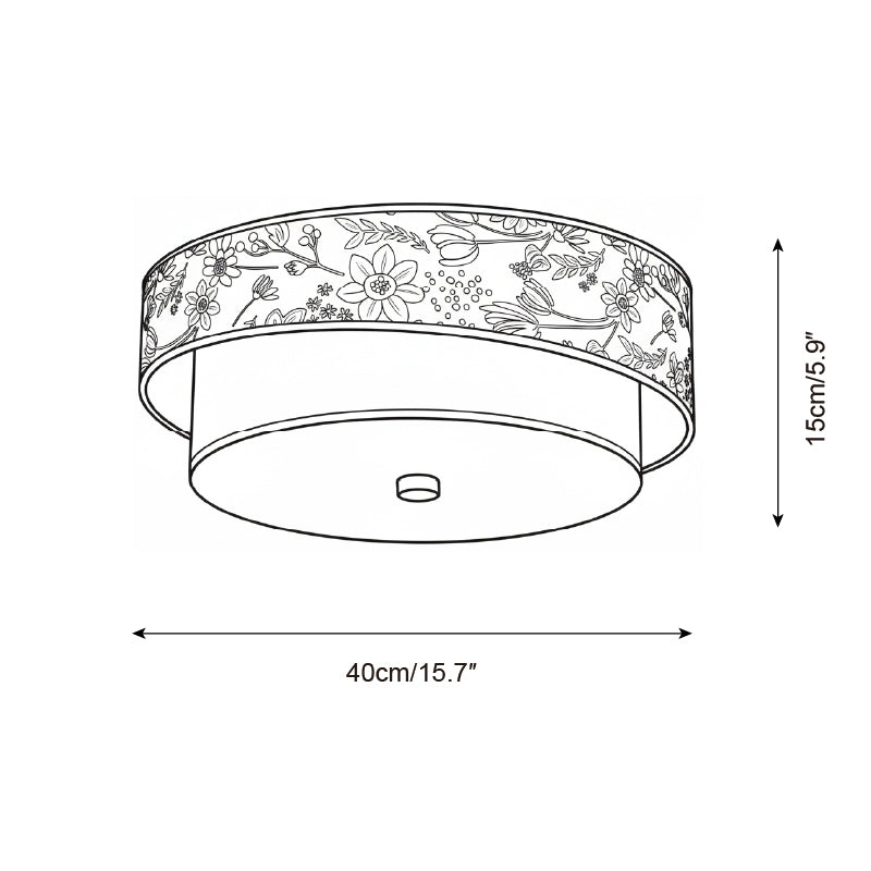 Bloomfield Wood Ceiling Lamp — product view 5