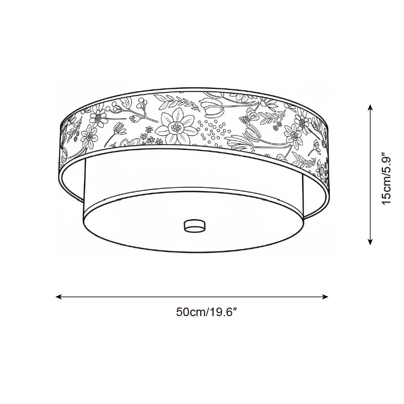 Bloomfield Wood Ceiling Lamp — product view 6