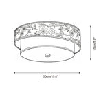 Bloomfield Wood Ceiling Lamp — product view 6