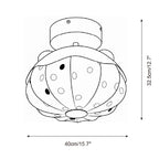 Bubbly Sky Wood Ceiling Lamp — product view 6