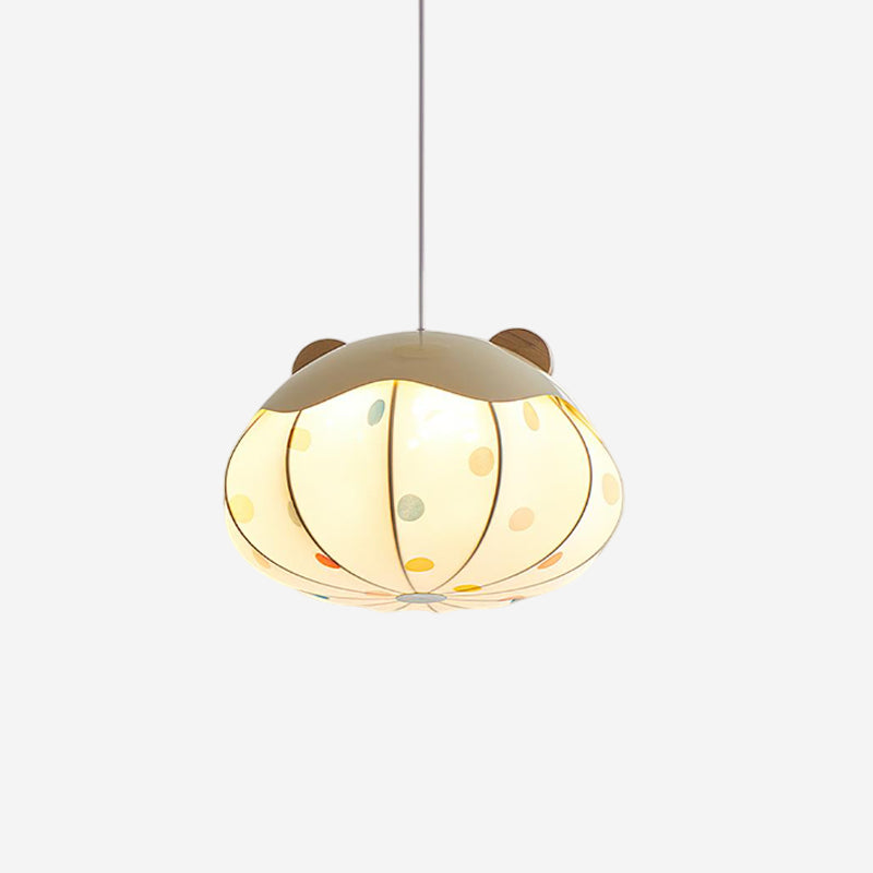 Bubbly Sky Wood Pendant Lamp — product view 1