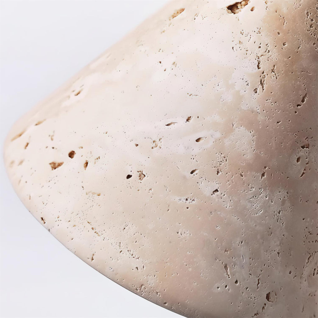 Globe Stem Travertine Wall Lamp — product view 19