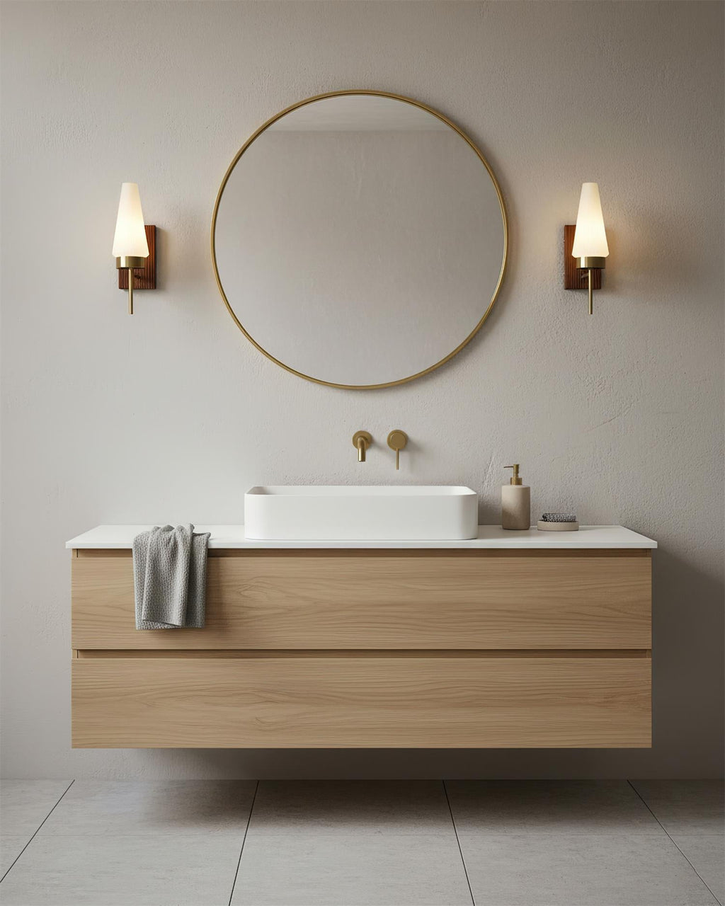 Lunard Glass Wall Lamp — product view 10