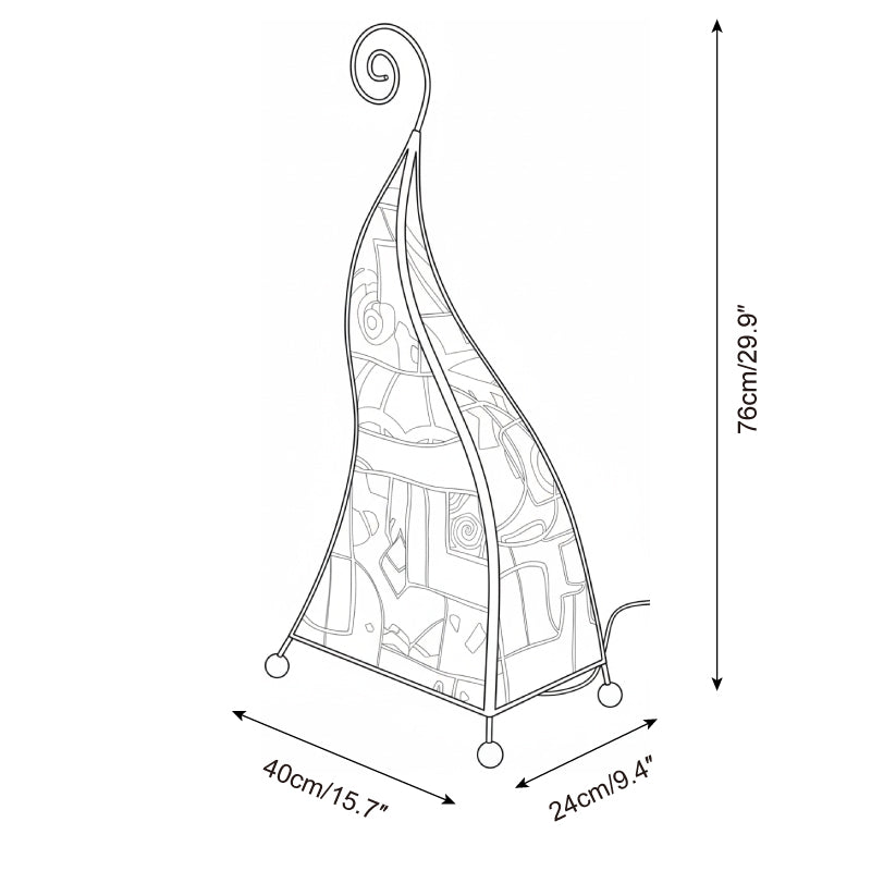 Floriva Metal Floor Lamp — product view 5