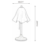 Mido Glass Table Lamp — product view 5