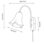 Mido Glass Wall Lamp — product view 5