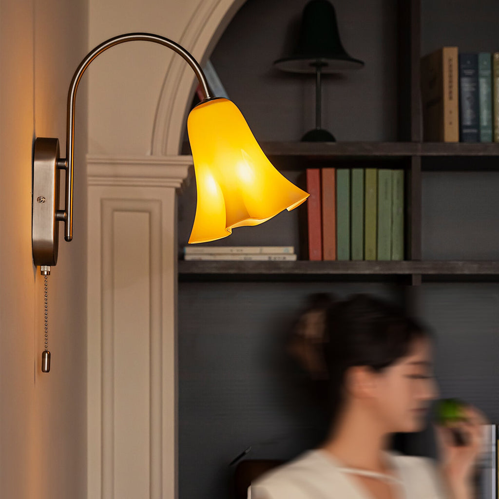 Mido Glass Wall Lamp — product view 9