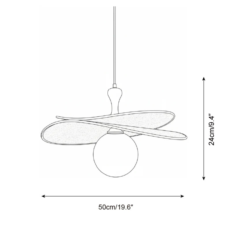 Seraphis Glass Pendant Lamp — product view 5