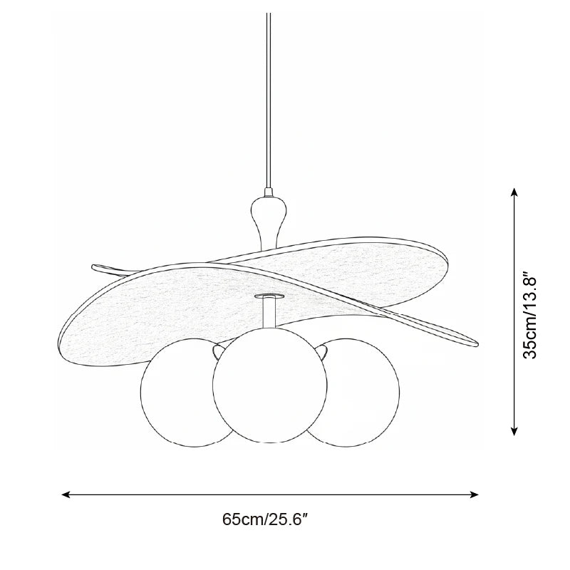 Seraphis Glass Pendant Lamp — product view 6