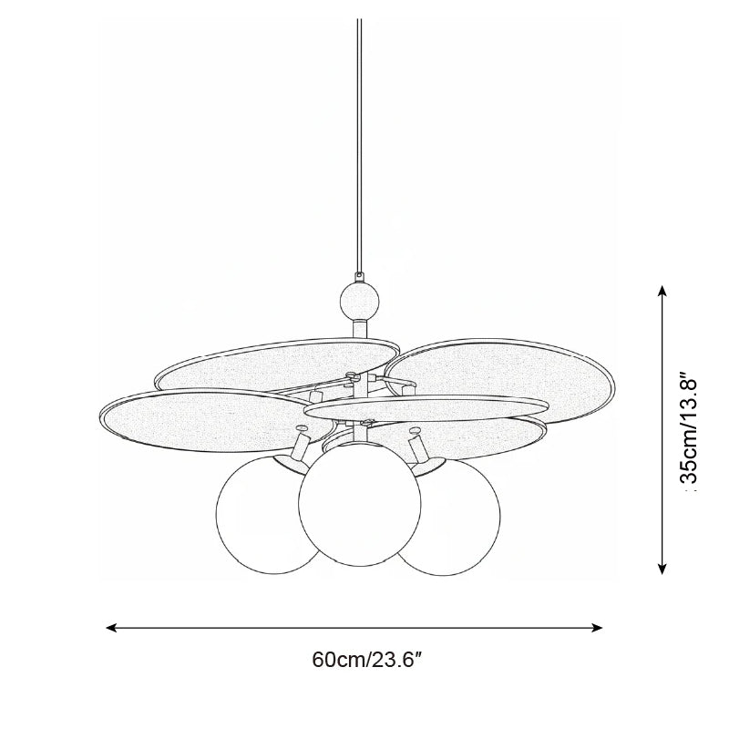 Seraphis Glass Pendant Lamp — product view 8