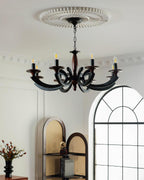 Eldric Wood Chandelier — product view 3