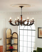 Eldric Wood Chandelier — product view 8