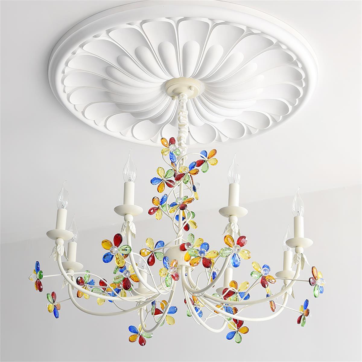 Vivette Metal Chandelier — product view 2