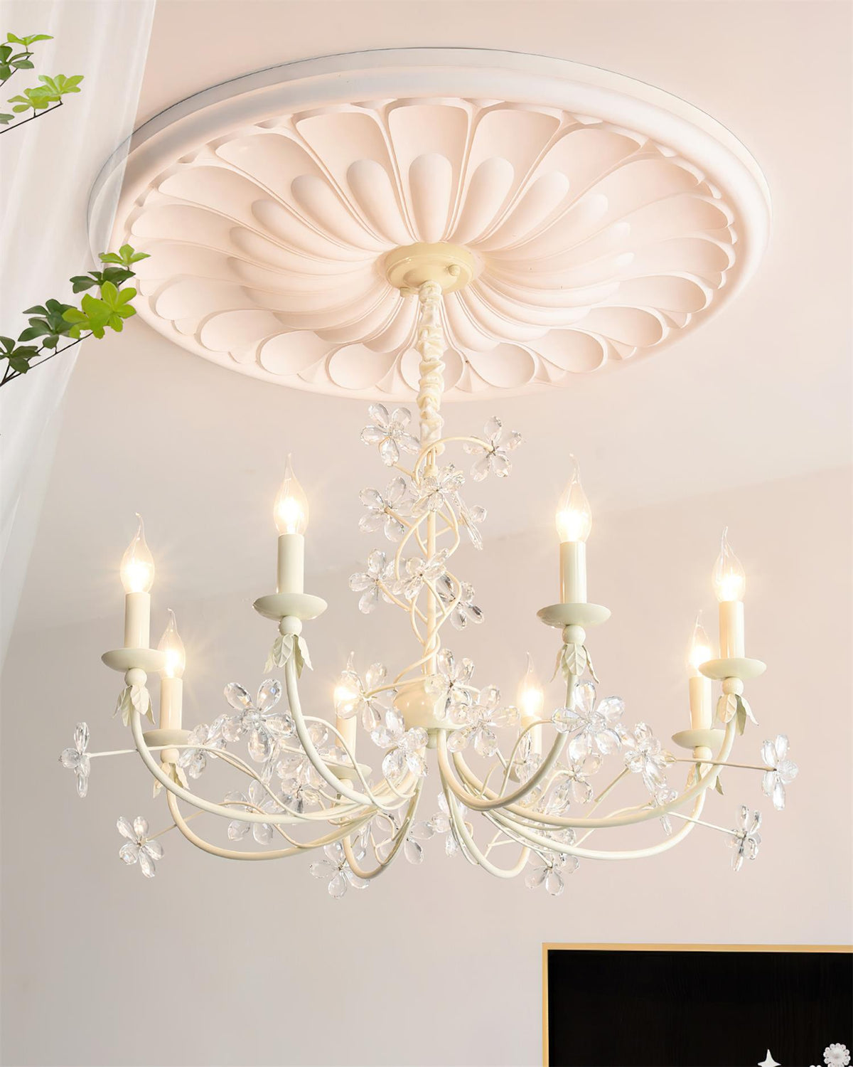 Vivette Metal Chandelier — product view 3
