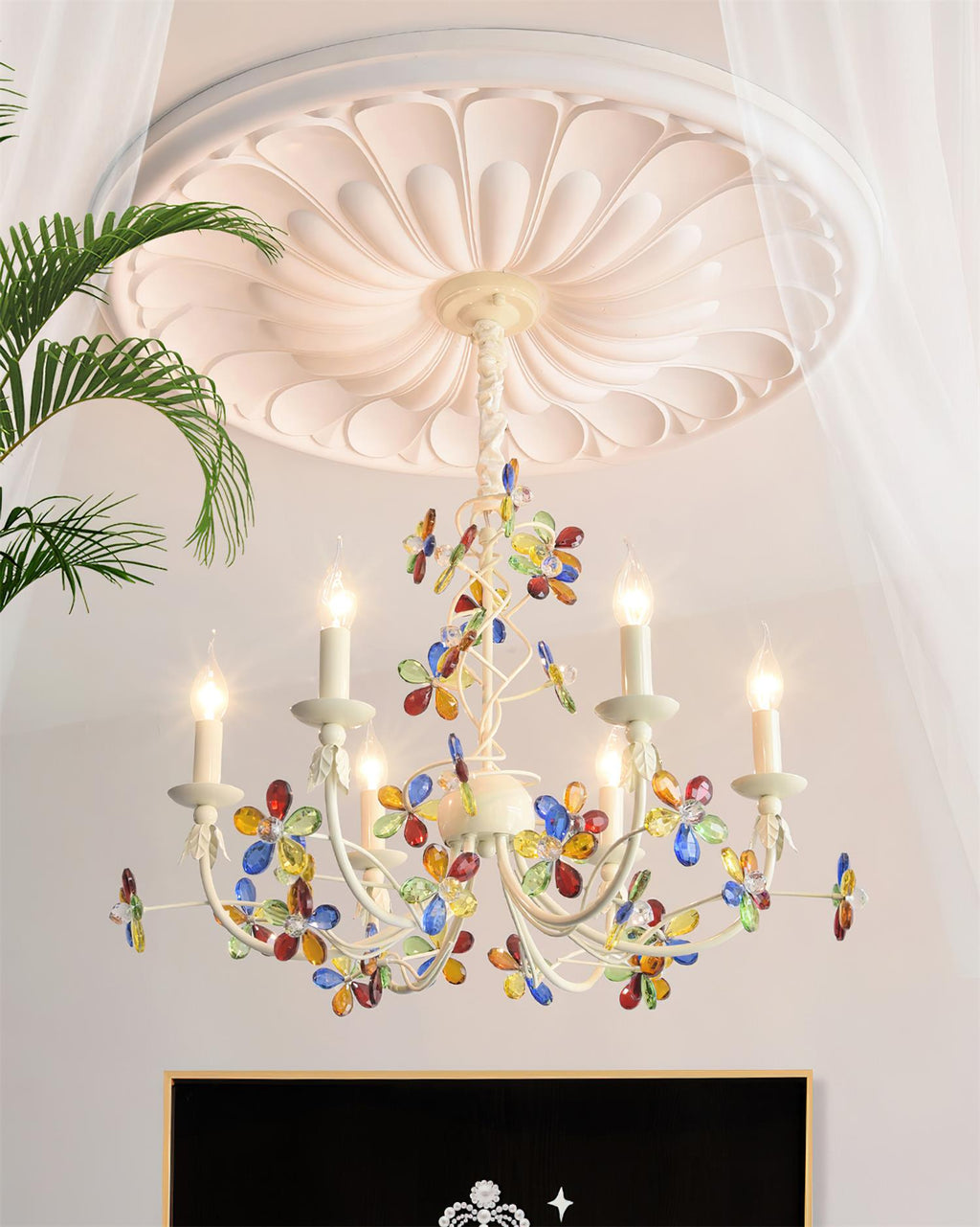 Vivette Metal Chandelier — product view 14