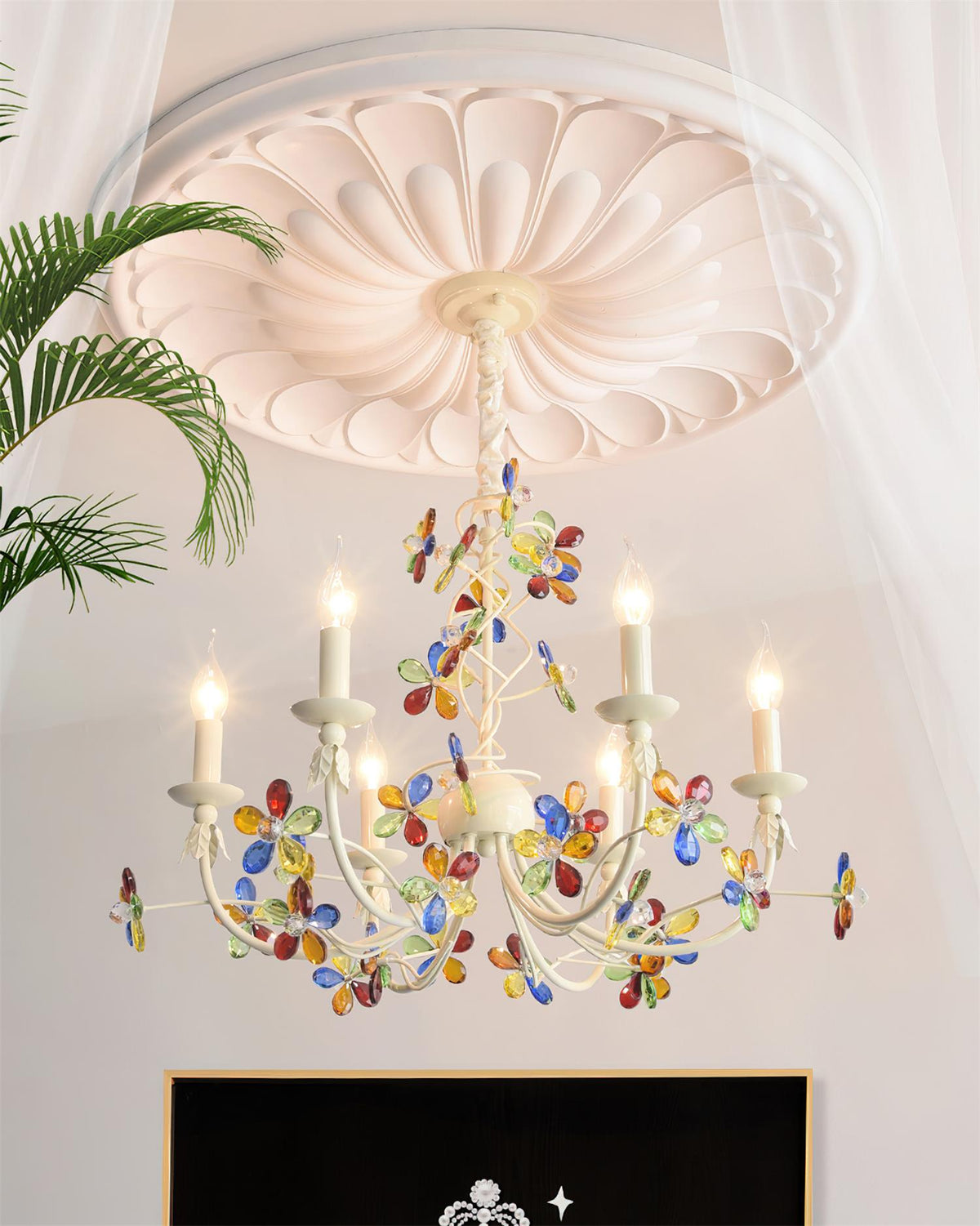 Vivette Metal Chandelier — product view 14