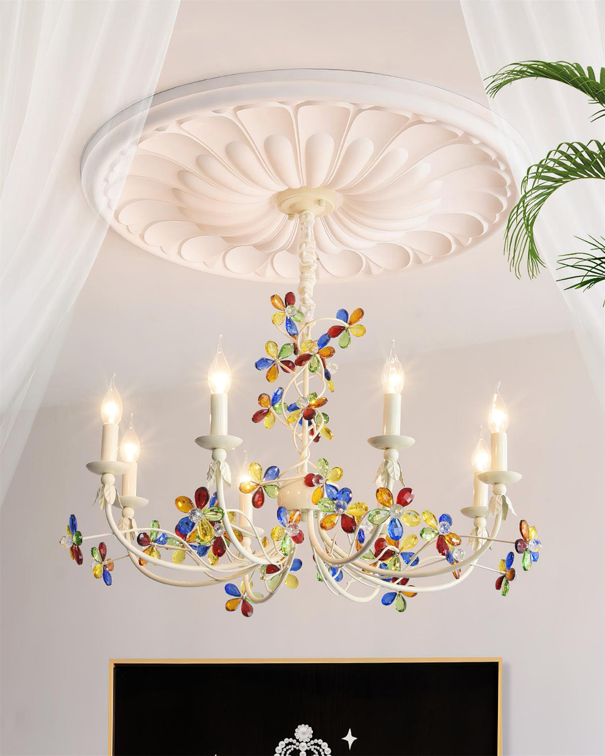 Vivette Metal Chandelier — product view 15