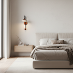 Arc Disc Travertine Wall Lamp — product view 6