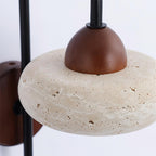 Arc Disc Travertine Wall Lamp — product view 13