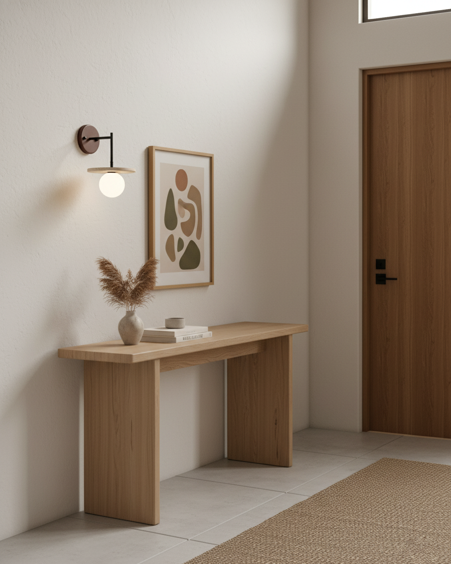 Ravine Travertine Wall Lamp — product view 3