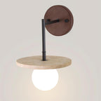 Ravine Travertine Wall Lamp — product view 8