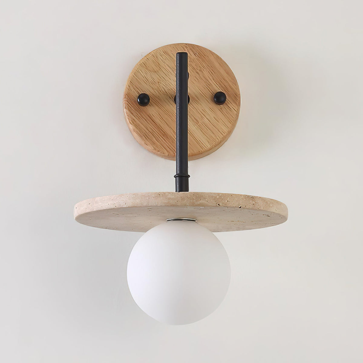 Ravine Travertine Wall Lamp — product view 11