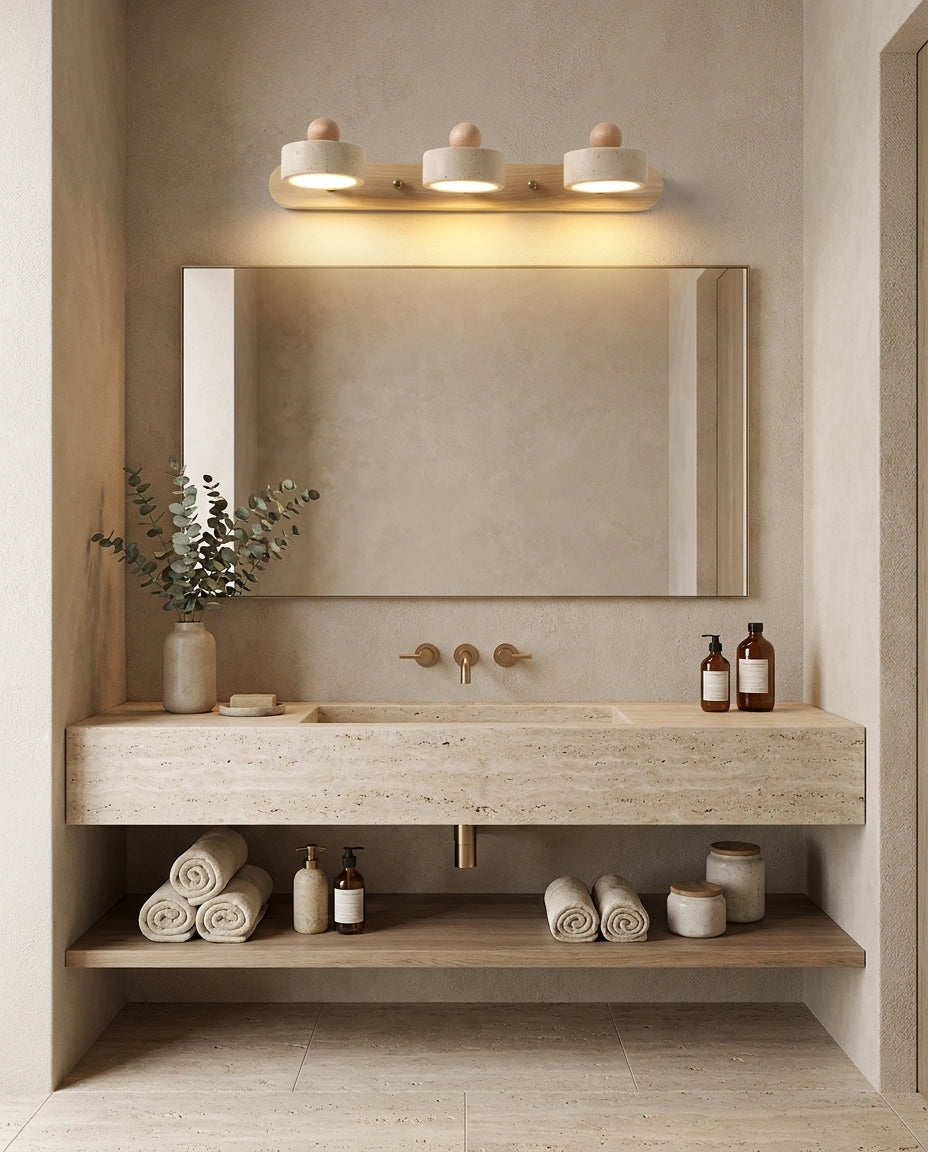 Tavros Travertine Wall Lamp — product view 9