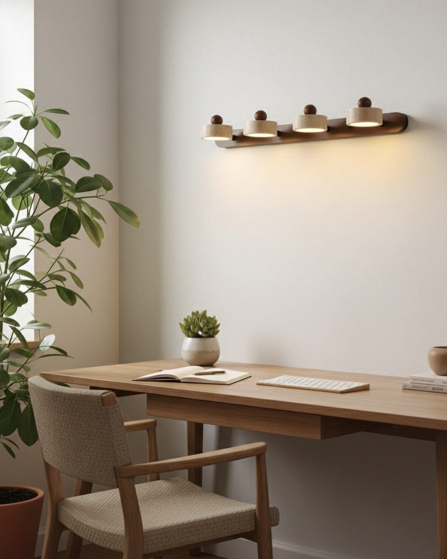 Tavros Travertine Wall Lamp — product view 16