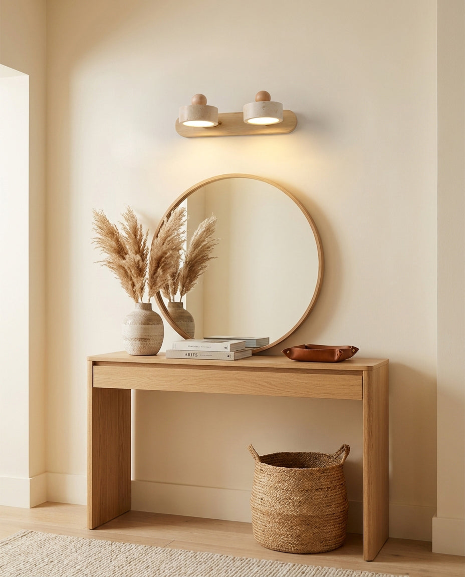 Tavros Travertine Wall Lamp — product view 33