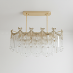 Imperial Cascade Crystal Chandelier — product view 2