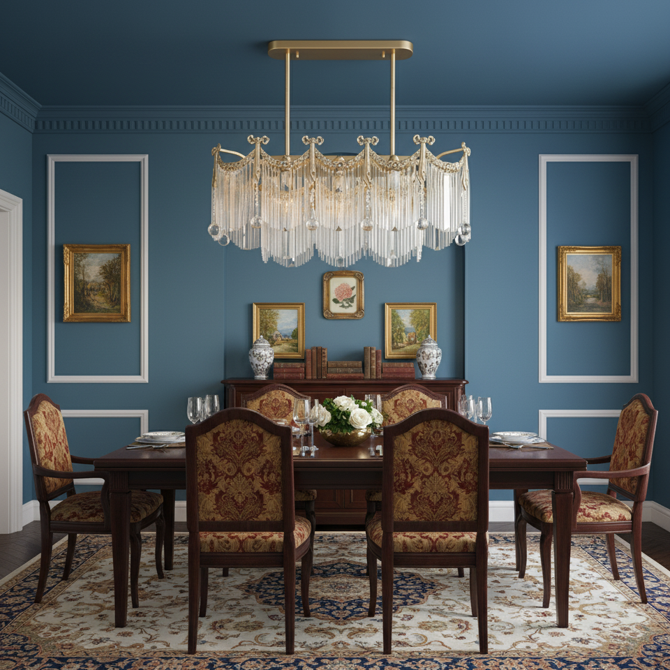 Imperial Cascade Crystal Chandelier — product view 3