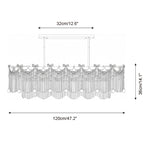 Imperial Cascade Crystal Chandelier — product view 7