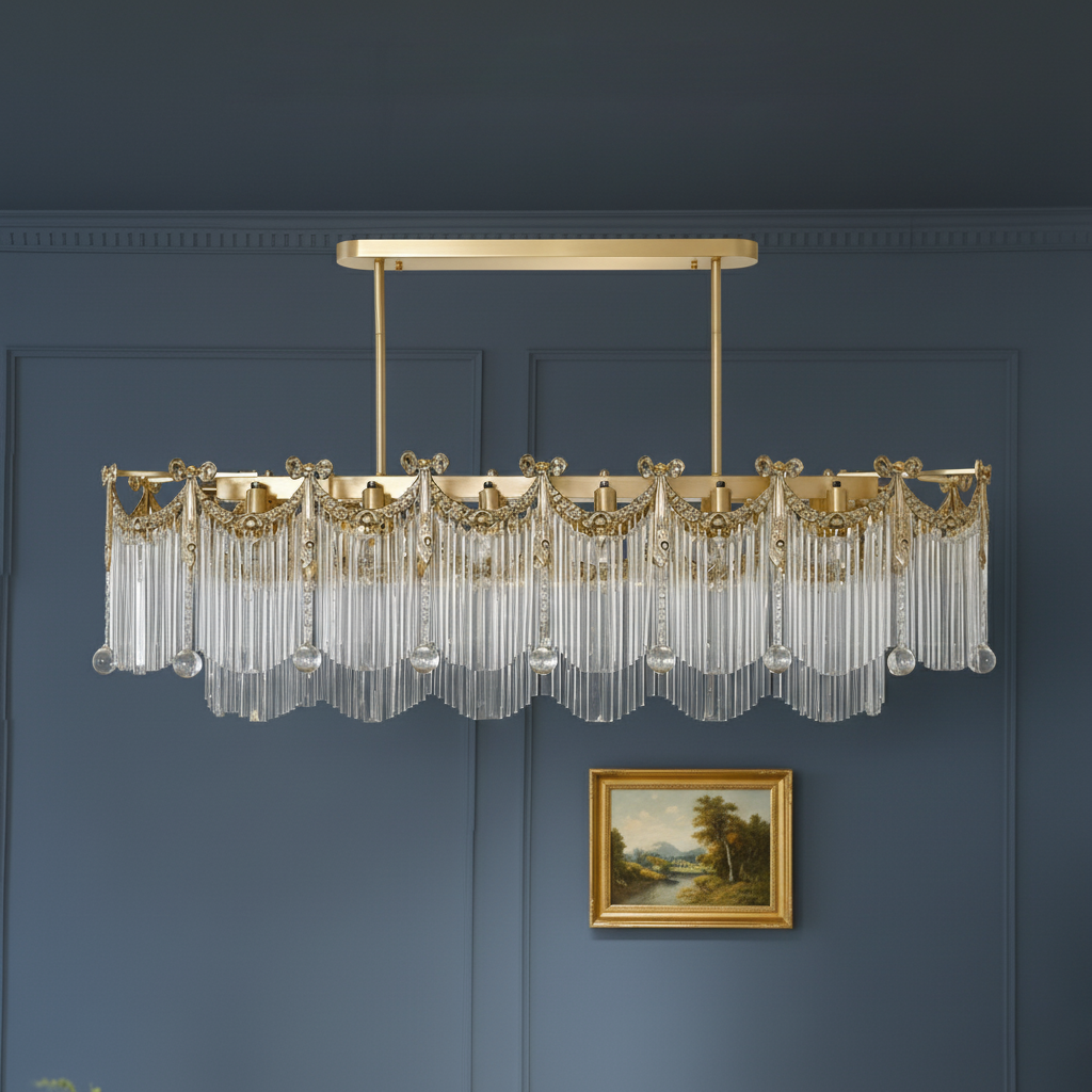 Imperial Cascade Crystal Chandelier — product view 16